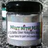 4 oz Jar Silver Holographic Metal Flake