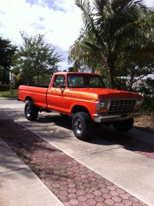 Orange Copper Candy and Gold Phantom Pearl on Ford F-150