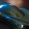 This is our Gold to Green to Blue Chameleon Flake. Cool.