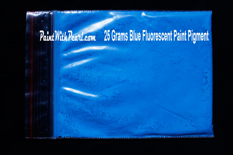 Blue Neon Paint Pigment