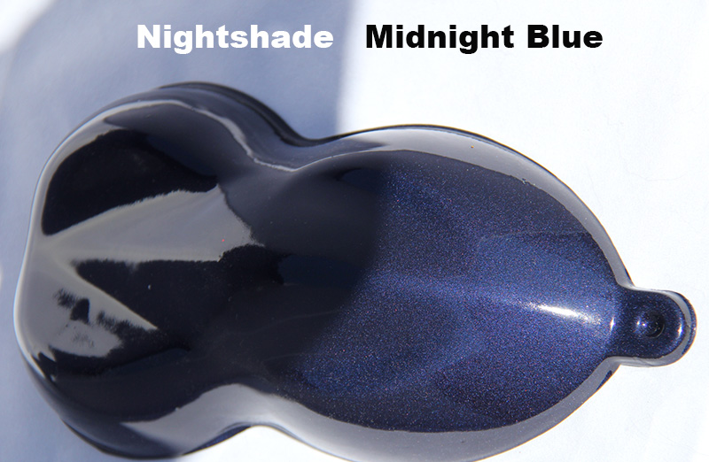 Green-Blue Candy Paint Pearl NightShade - Pearl and Pigments