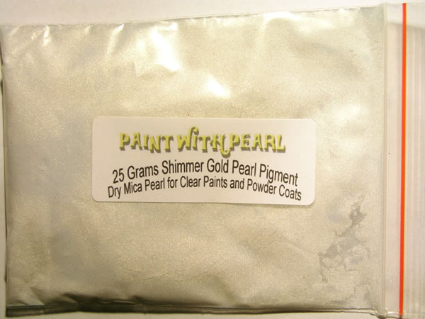25 gram bag of Gold Shimmer Phantom Pearl