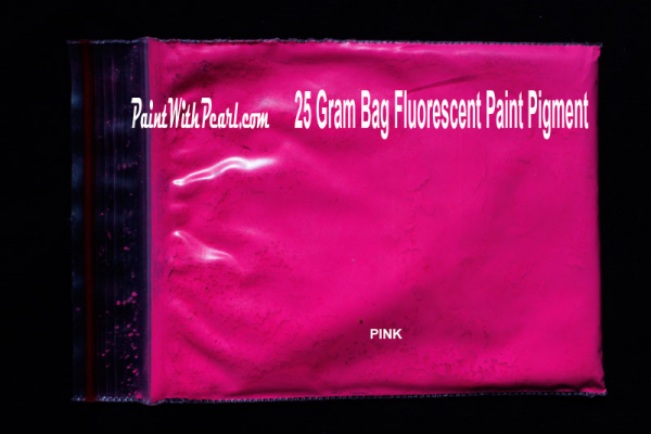 25 Gram Bag Pink Neon Paint Pigment