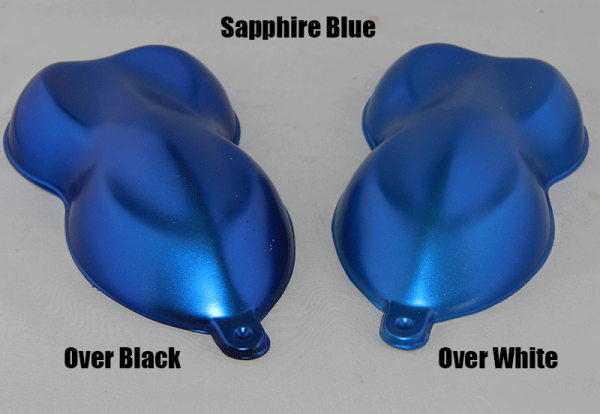 Sapphire Blue Candy Color Pearls Speed Shapes.