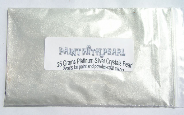 25 Gram Bag of Ice Crystal Silver Phantom Pearl
