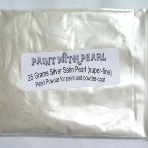 25 gram bag of Silver Satin Phantom Pearl