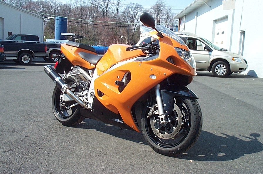 Don Long’s Custom Orange GSXR | Micro Holographic Flake