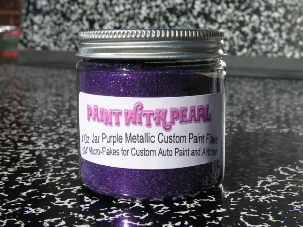 Purple Metal Flake | Pearls and Pigment