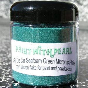 Seafoam Metal Flake, also known as Teal Flake.