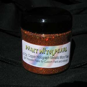 4 oz of Orange Copper Holographic