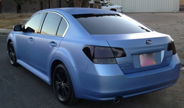 Car dipped using our Sky Blue Candy Color Pearls.