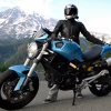 Sky Blue Ducati Monster