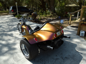 Colorshift Pearls Job on a Trike with our 4739OR.