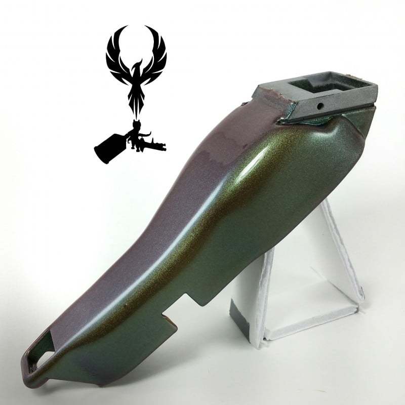 4739IO hair clippers 3 indigo gold orange red 4739IO chameleon on clippers