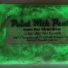 Glow in the Dark paint pigments. Green glows green pigment for paint and other coatings.