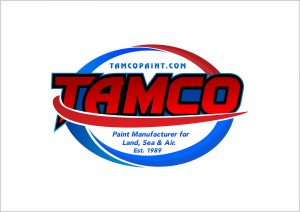 Tamco Quality Paints Logo. One of the quality wet paints shipped free by Pearls and Pigment.