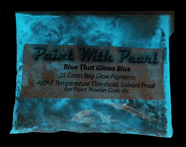 Glow Blue - Glow In The Dark Pigment