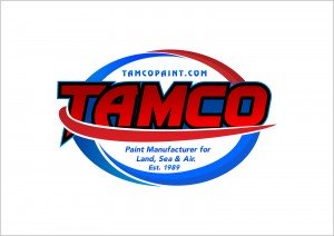 Tamco Logo. One of the quality wet paints shipped free by Pearls and Pigment.