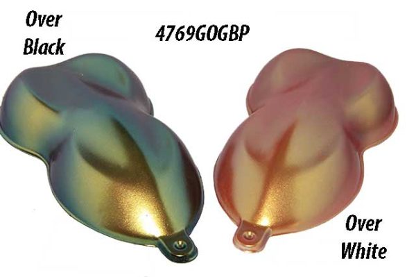 Gold Orange Green Blue Purple Colorshift for Custom Paint and Powder coatings. 4769GOBP